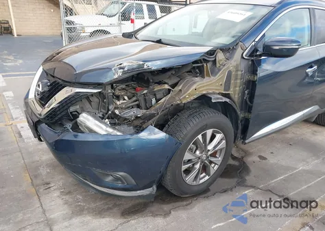2015 Nissan Murano Sv z USA, uszkodzony, nr VIN 5N1AZ2MH0FN269791